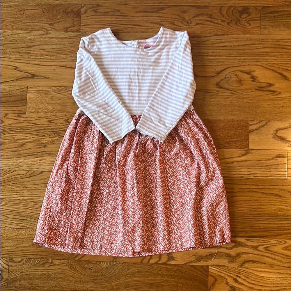 Kids Bisby Rosie Dress - Winterberry Red Size 6 - Picture 3 of 5